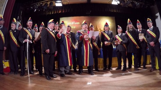 Die Gr&uuml;ndungsritter der Colonie Castellum Misena aus Mei&szlig;en